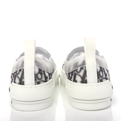 Christian Dior Technical Canvas Oblique Mens B23 Slip On Sneakers 38 Black White 7 of 11