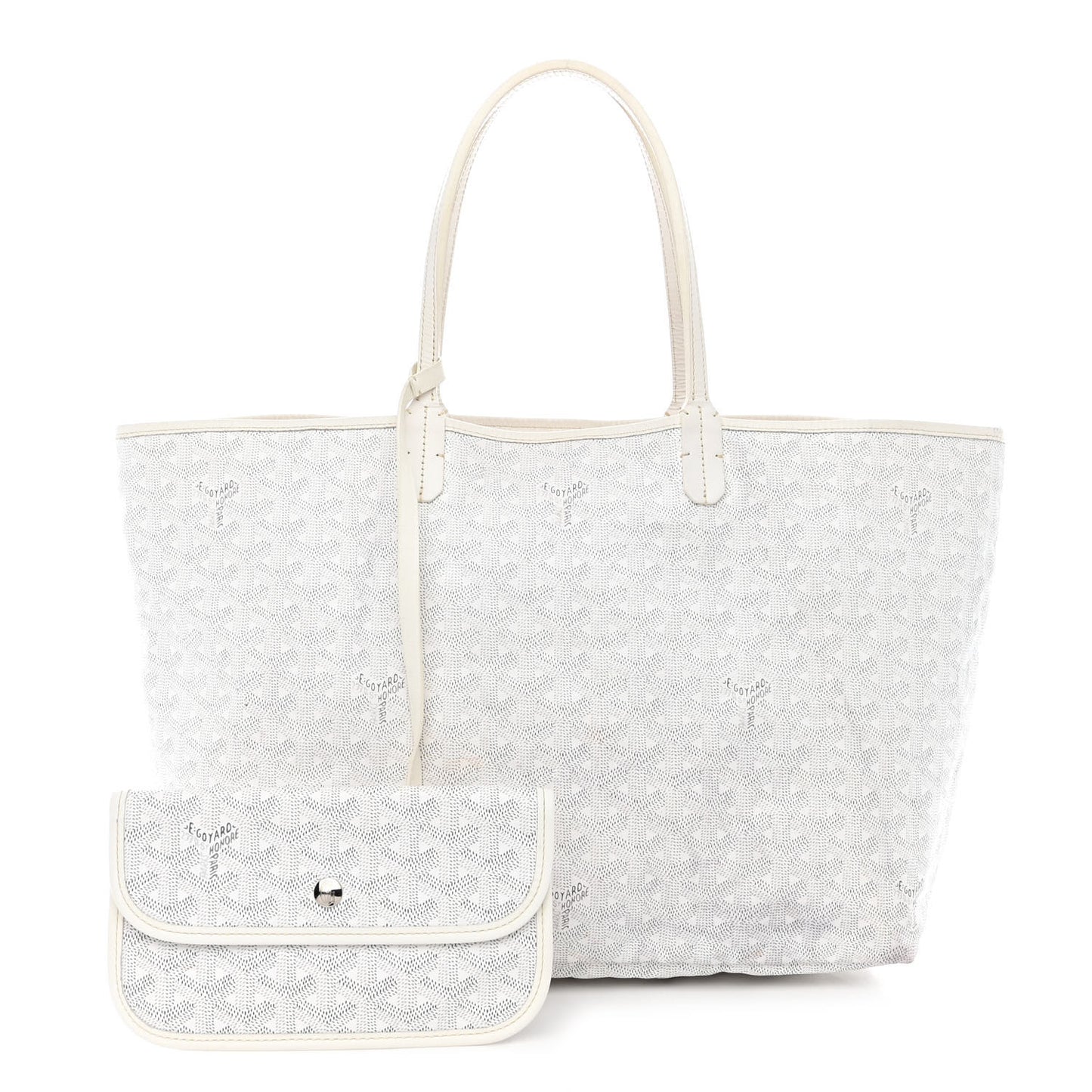 Goyardine Saint Louis PM White