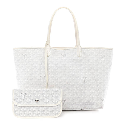 Goyard Goyardine Saint Louis PM White 1 of 22