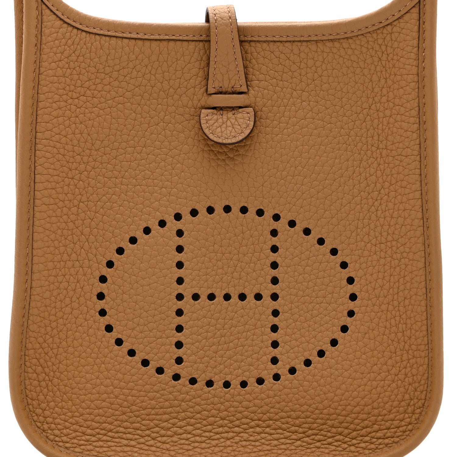 Hermes Taurillon Clemence Amazone Evelyne TPM Chai 8 of 11