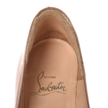 Christian Louboutin Patent New Simple 100 Pumps 37 Nude 11 of 16