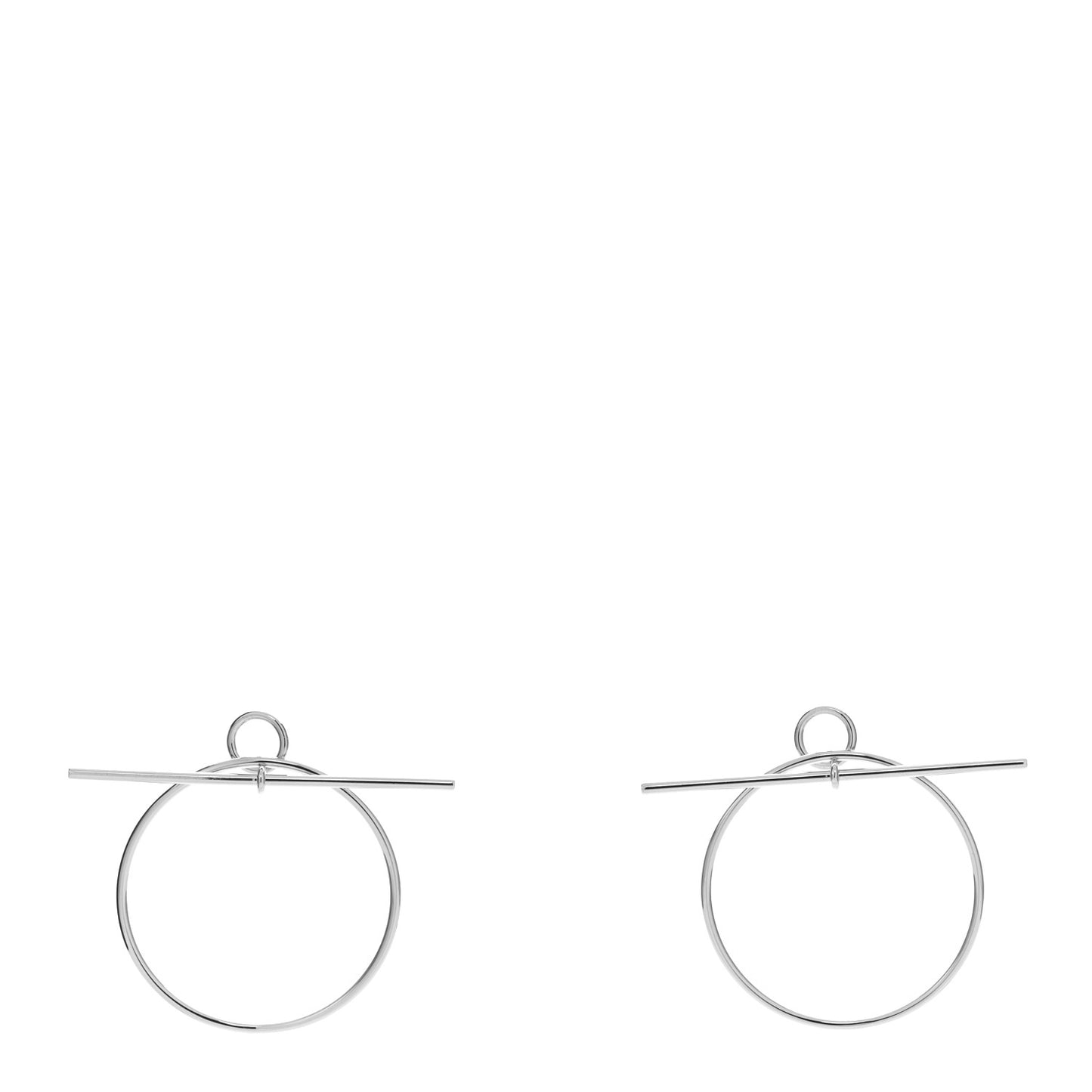 Sterling Silver MM Loop Earrings