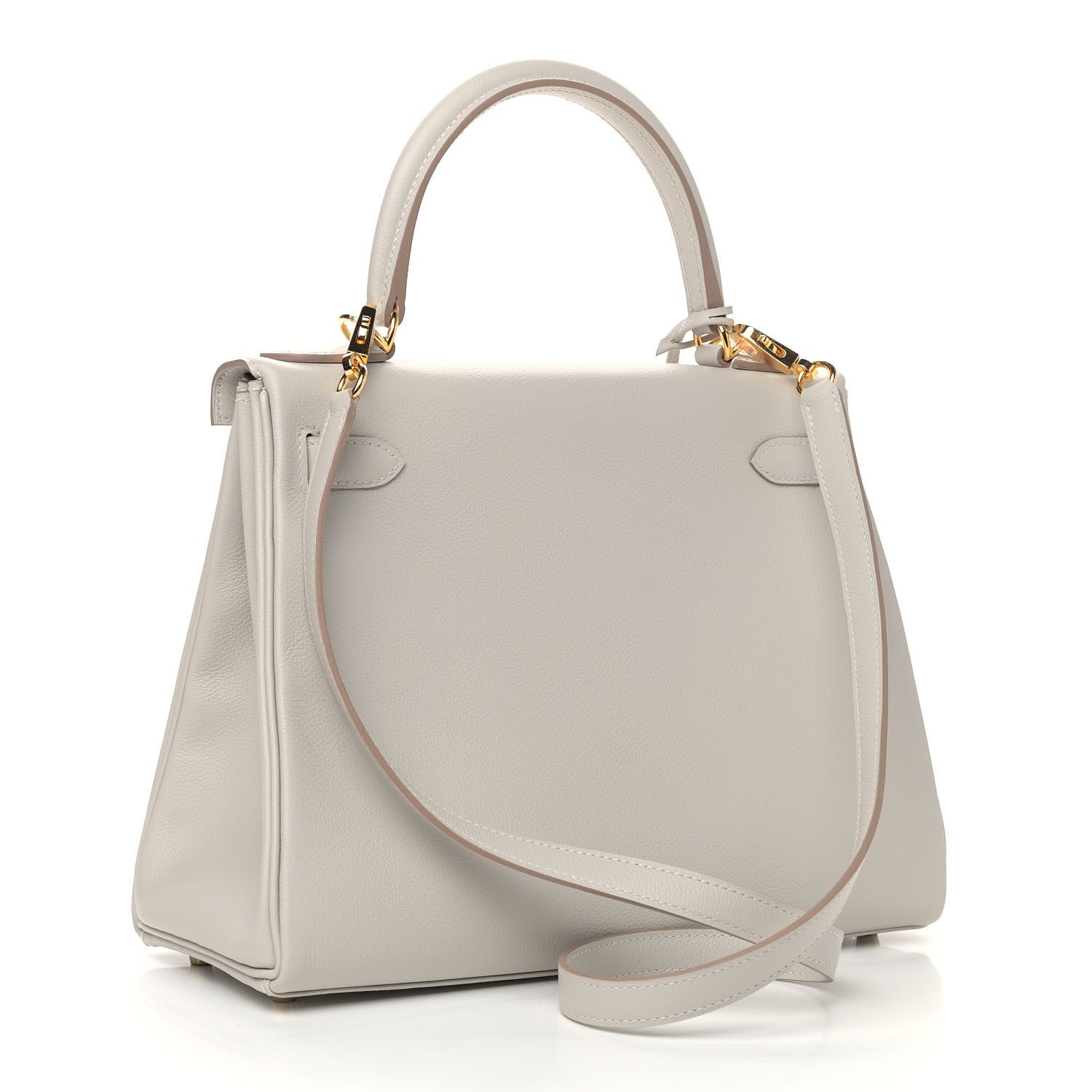 Hermes Evercolor Kelly Retourne 28 Gris Perle 2 of 10
