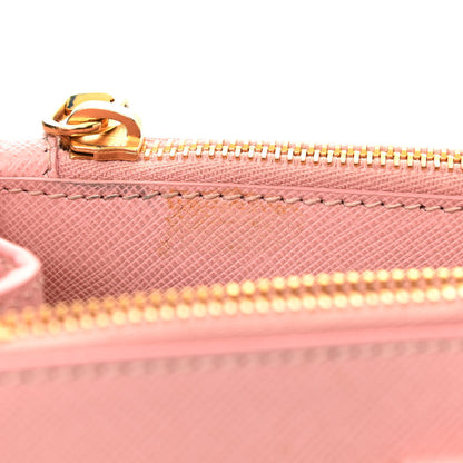 Prada Saffiano Small Galleria Double Zip Tote Orchidea 9 of 12