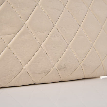 Chanel Lambskin Quilted Small Flap Ivory 10 of 11