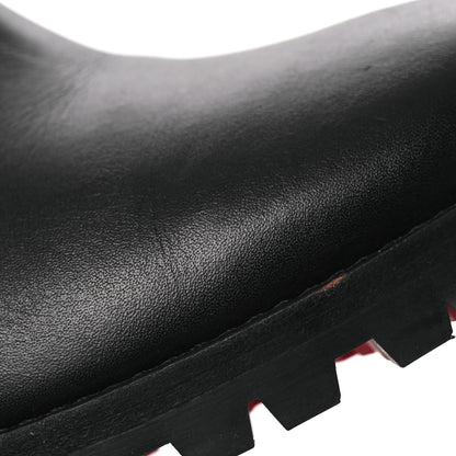 Christian Louboutin Calfskin Marchacroche 70 Chelsea Boots 40.5 Black 11 of 11