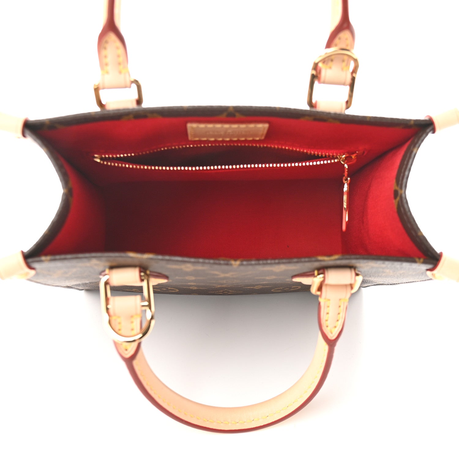 Louis Vuitton Monogram Sac Plat BB 5 of 8
