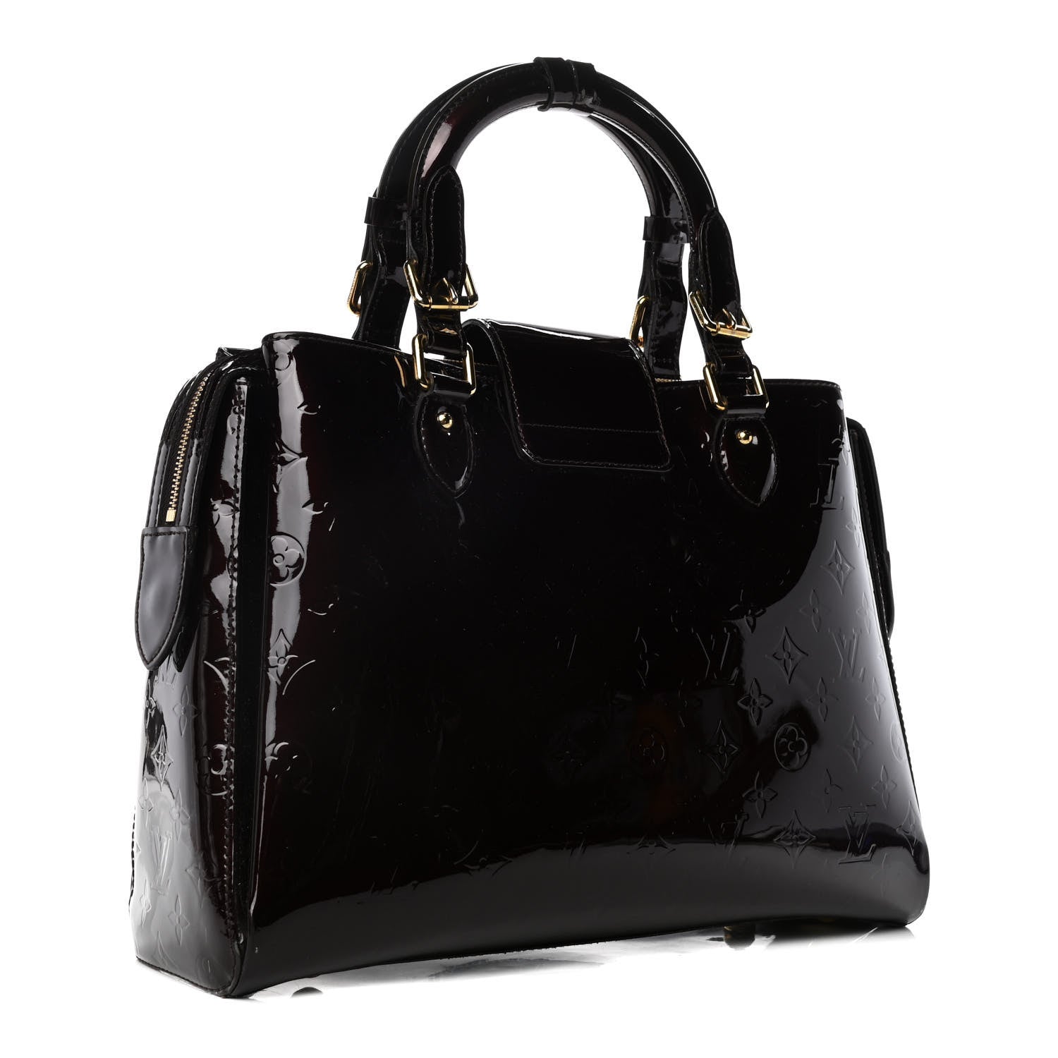 Louis Vuitton Vernis Melrose Avenue Amarante 3 of 15