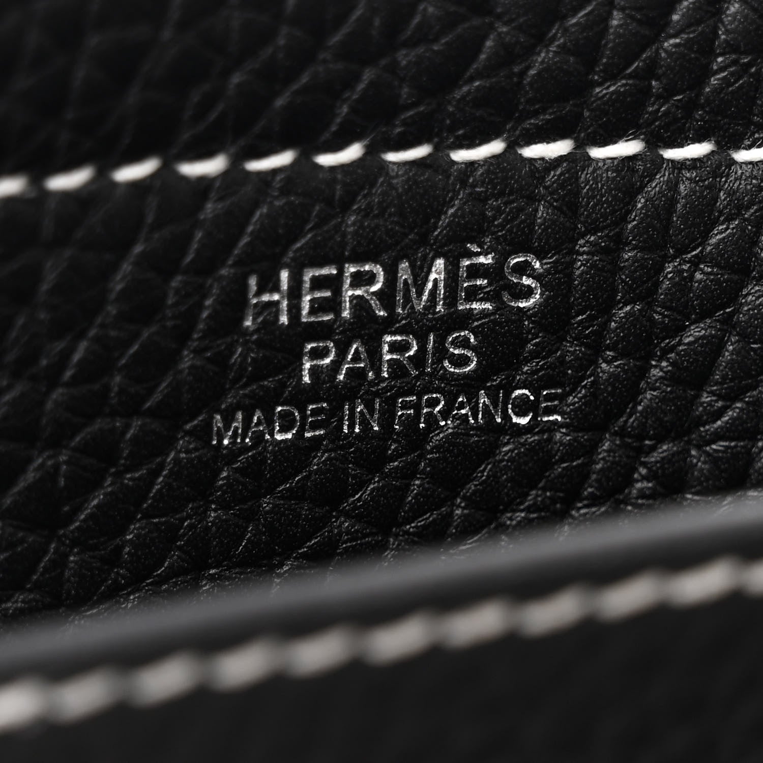 Hermes Taurillon Clemence Cabasellier 31 Black 6 of 10