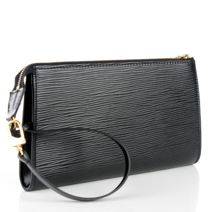 Louis Vuitton Epi Pochette 21 Black 3 of 7
