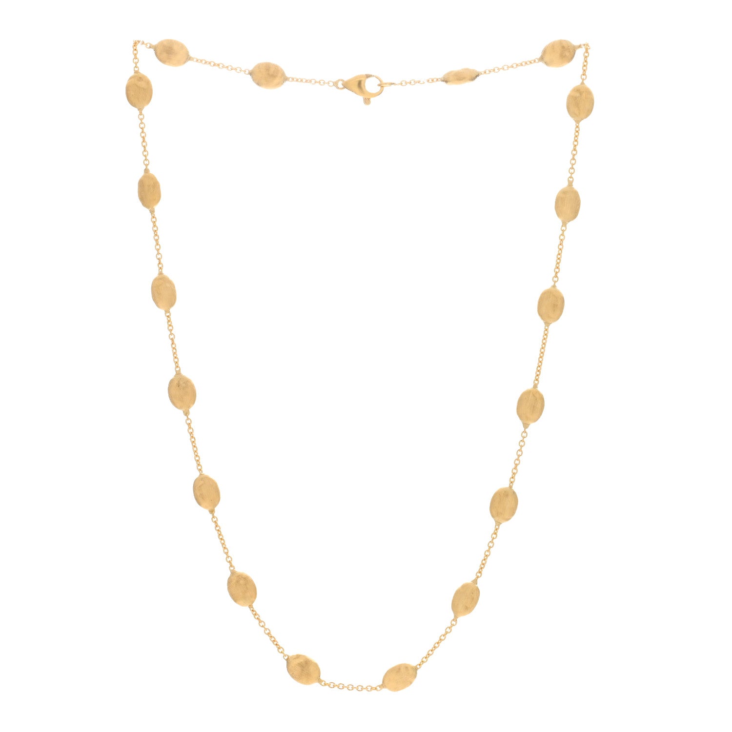 Marco Bicego 18K Yellow Gold Small Siviglia Necklace 2 of 3