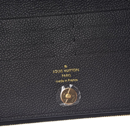 Louis Vuitton Empreinte Adele Wallet Black 6 of 7