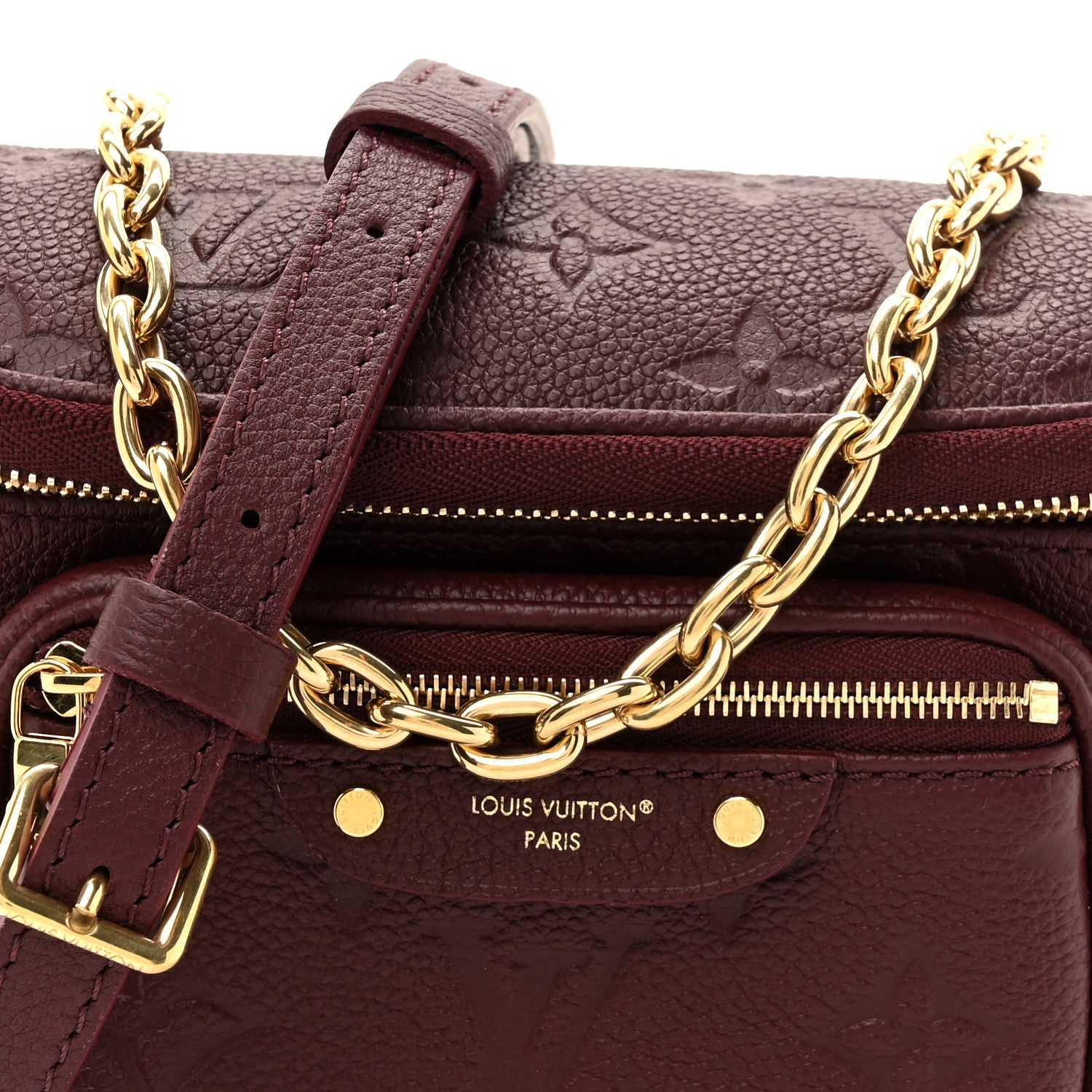 Louis Vuitton Empreinte Mini Bumbag Wine 6 of 8