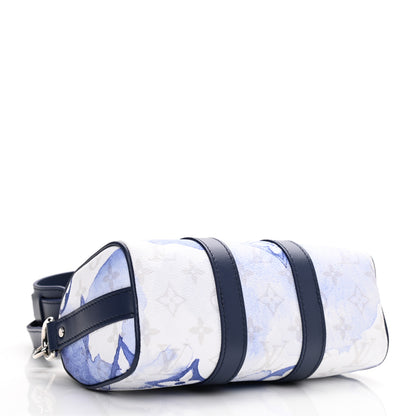 Louis Vuitton Monogram Watercolor Keepall XS Blue 4 of 10