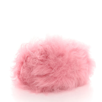 Chanel Shearling Lambskin CC Hook Card Holder Pink 3 of 8
