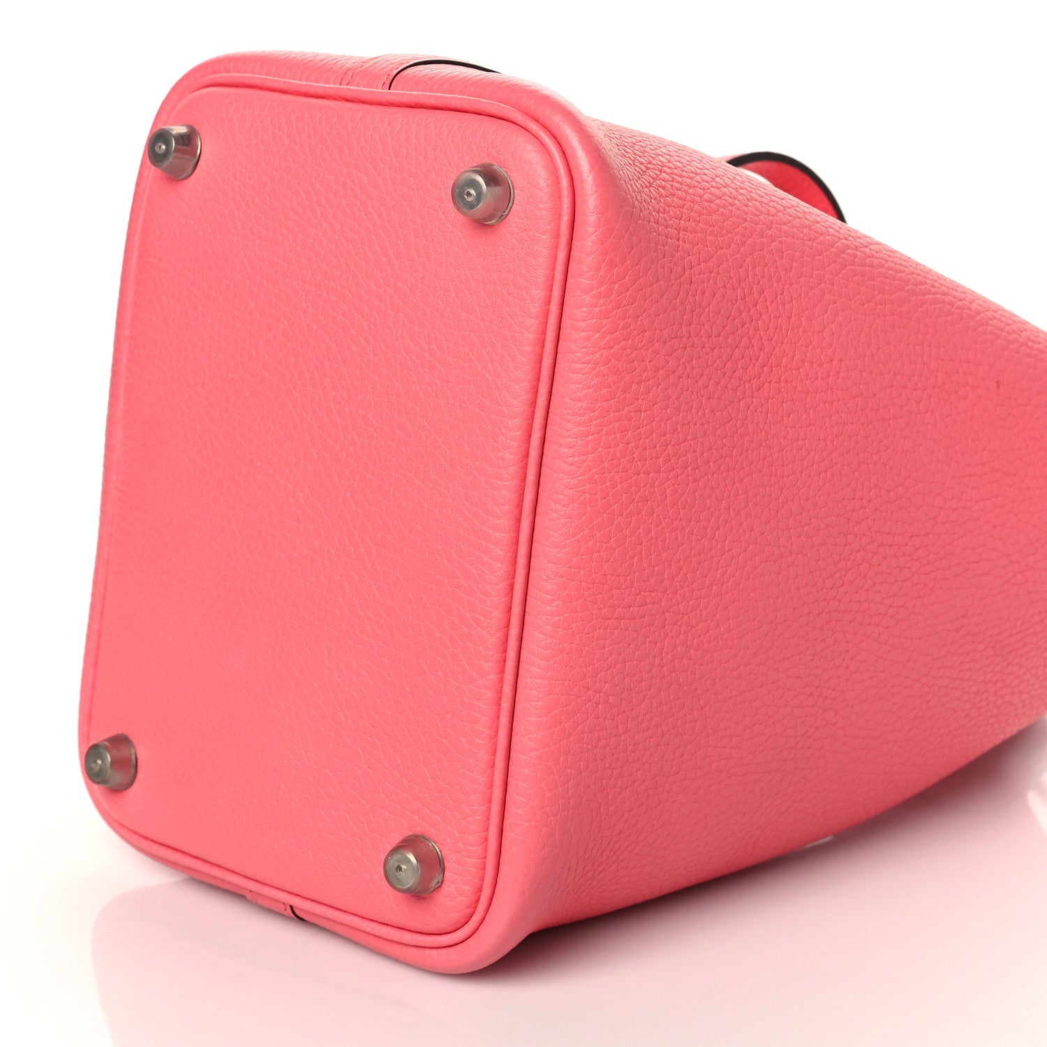 Hermes Taurillon Clemence Picotin Lock 18 PM Rose Azalee 10 of 11