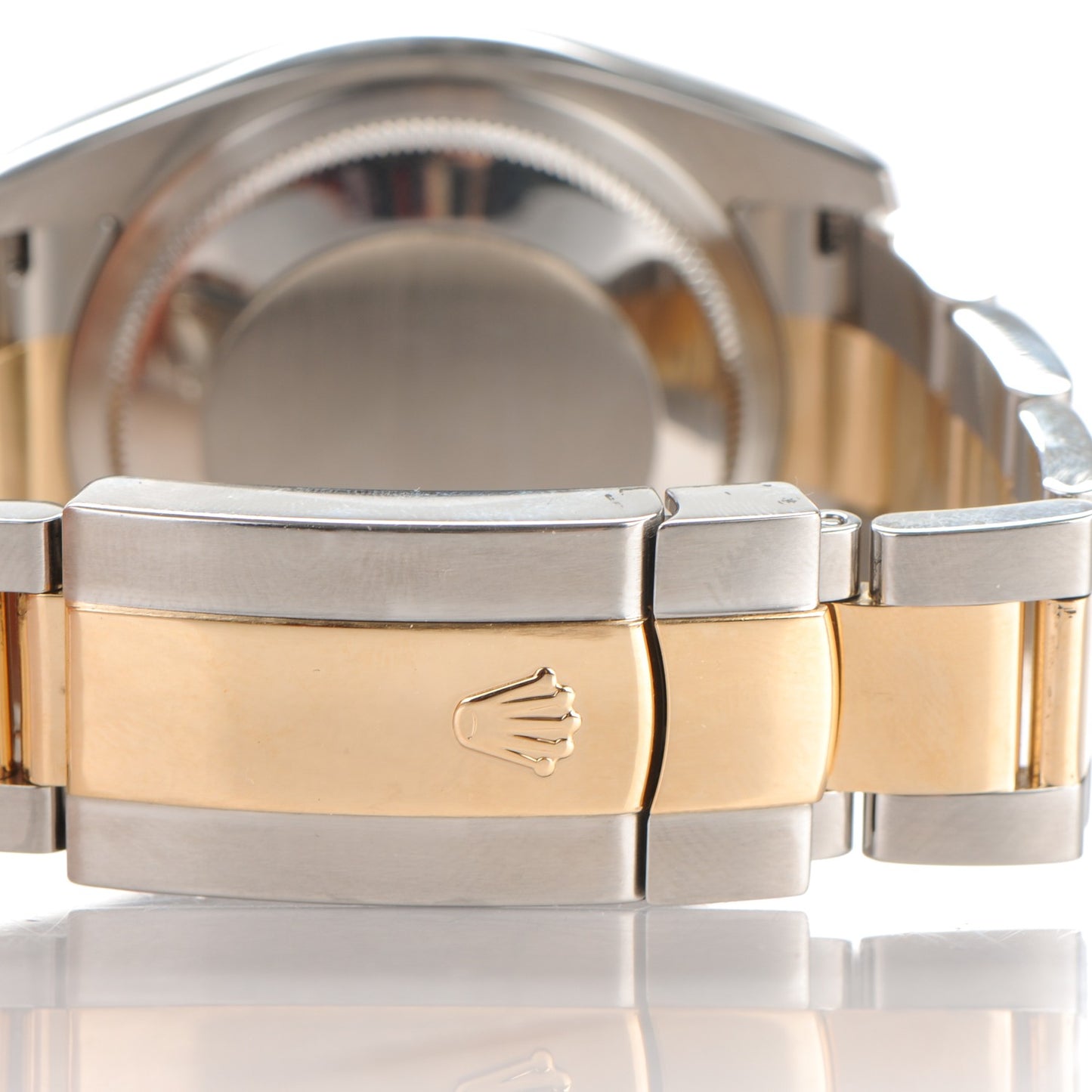 Stainless Steel 18K Everose Gold 36mm Oyster Perpetual Datejust Watch Black Sunburst Roman 116201