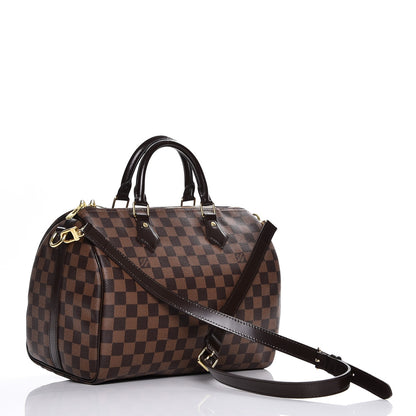 Louis Vuitton Damier Ebene Speedy Bandouliere 30 4 of 9