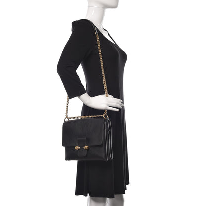 Alexander McQueen Grained Calfskin Twin Skull Crossbody Black 2 of 9