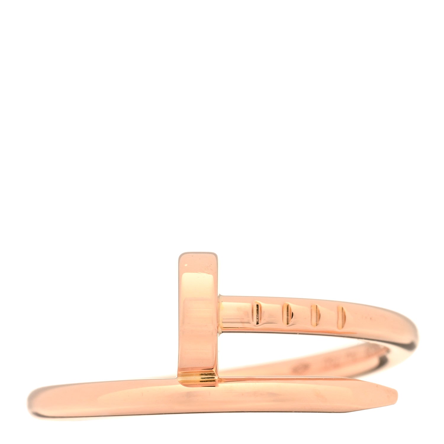 Cartier 18K Pink Gold Small Juste Un Clou Ring 48 4.5 1 of 3