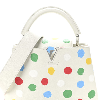 Louis Vuitton LV X YK Taurillon Capucines BB White 7 of 9