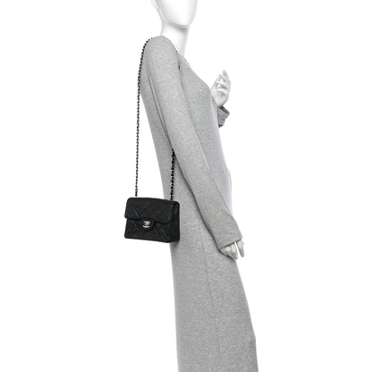 Chanel Caviar Quilted Mini Square Flap Black 2 of 10