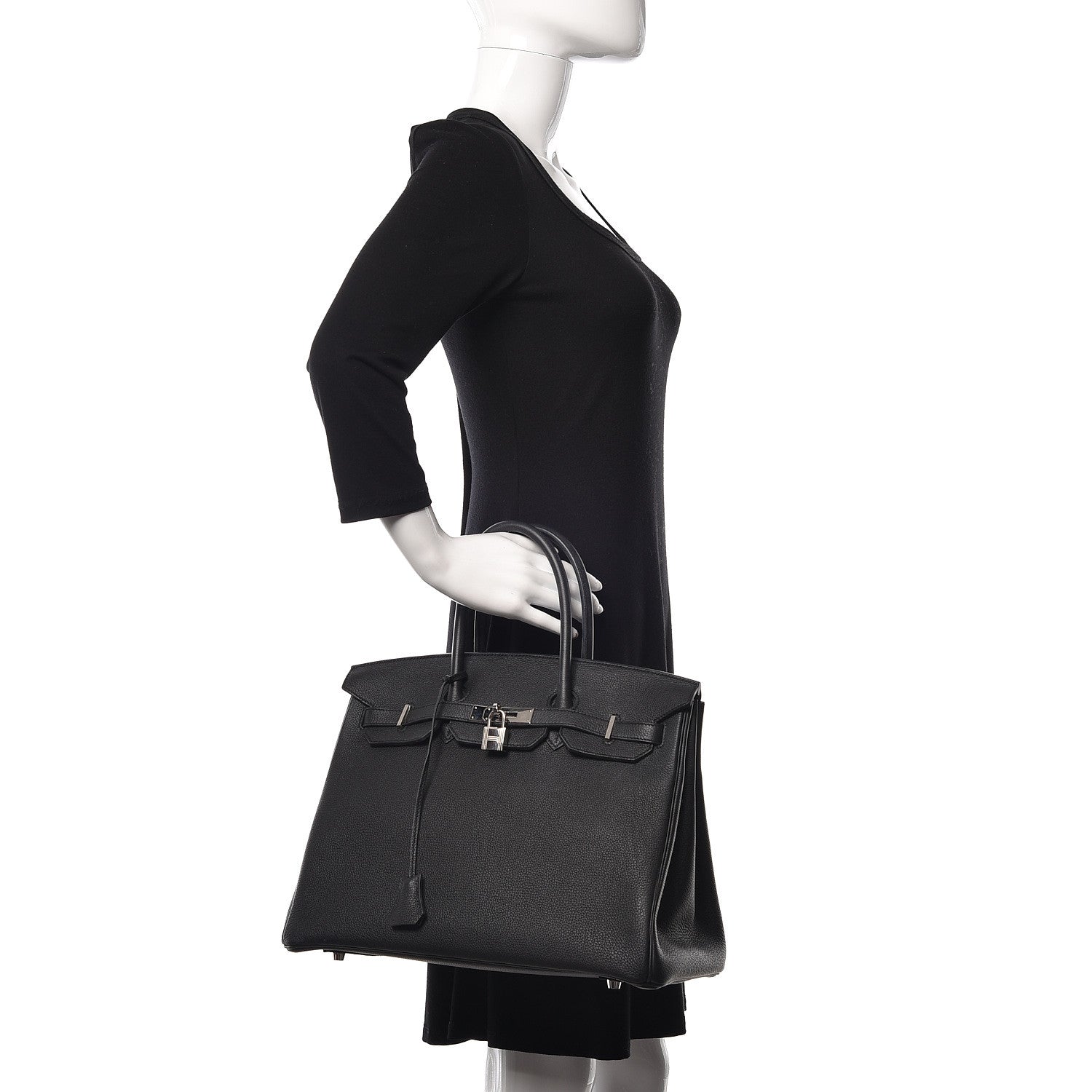 Hermes Togo Birkin 35 Black 2 of 46