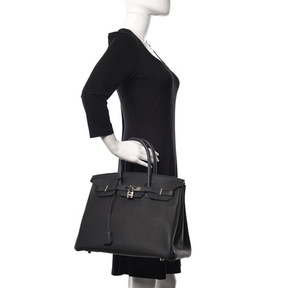 Hermes Togo Birkin 35 Black 2 of 46