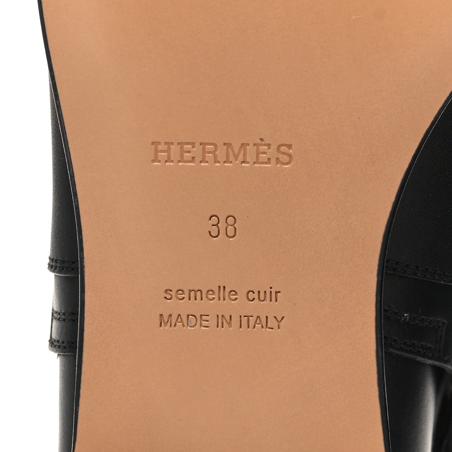Hermes Calfskin Neo Low Boots 38 Black 7 of 8