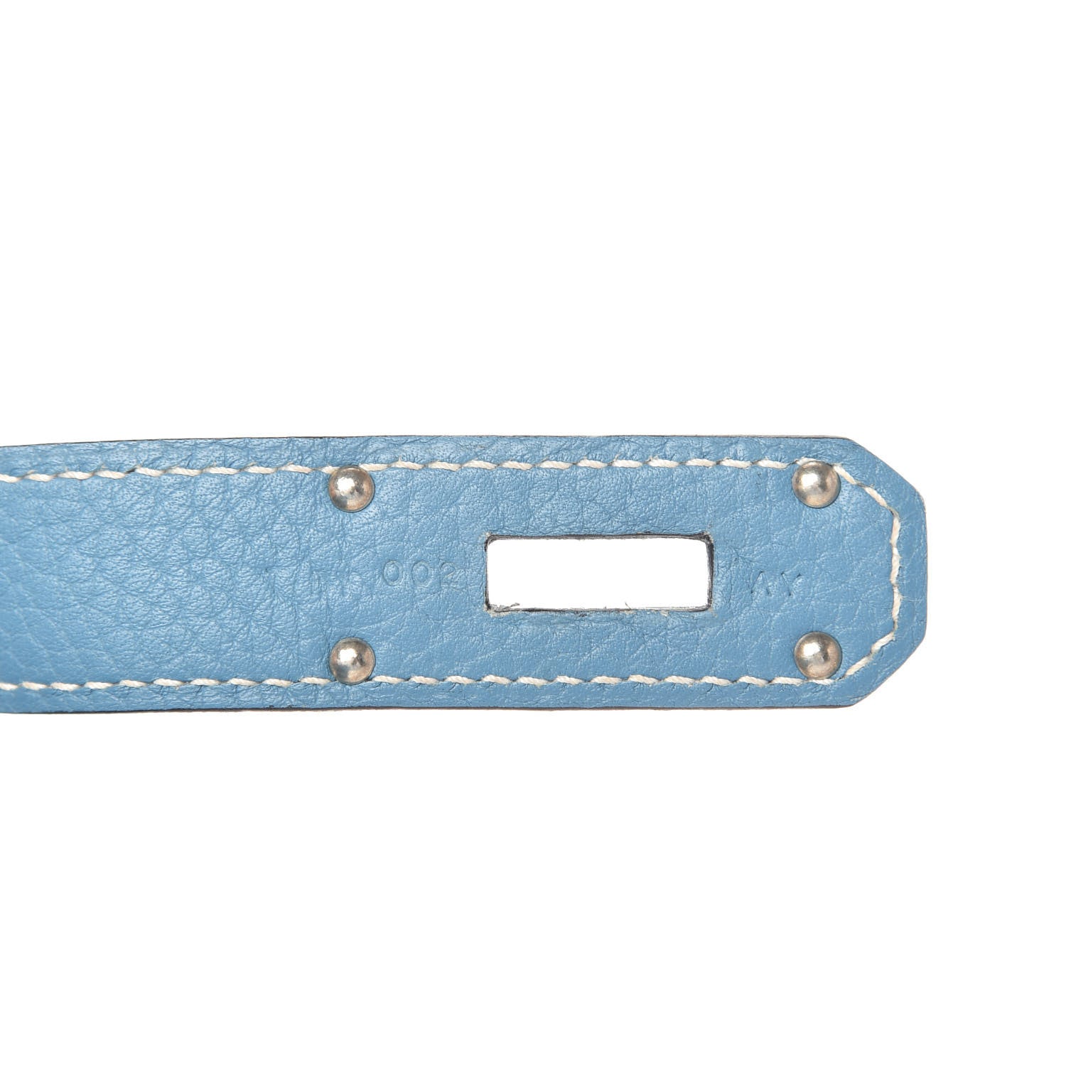 Hermes Taurillon Clemence Jypsiere 31 Blue Jean 9 of 9