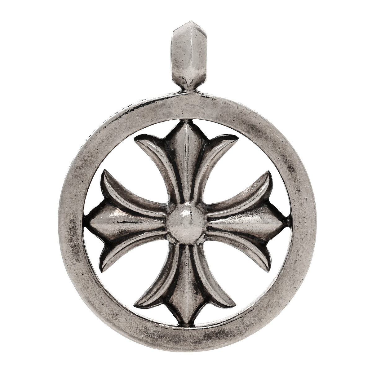 Chrome Hearts Sterling Silver Large Maltese Cross Pendant 1 of 5