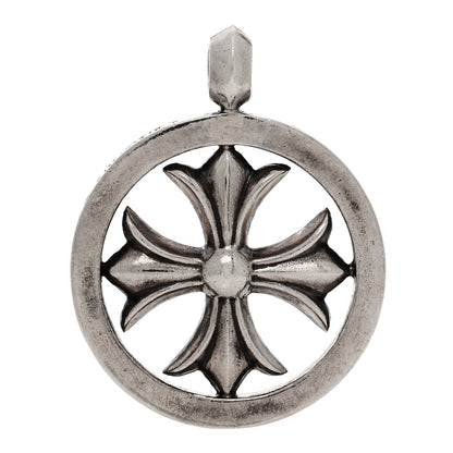 Chrome Hearts Sterling Silver Large Maltese Cross Pendant 1 of 5