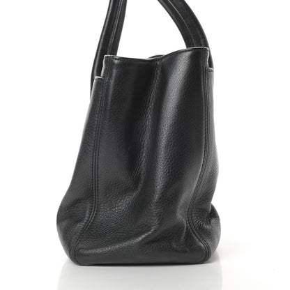 Chanel Calfskin Cerf Executive Shopper Tote Black 15 of 15