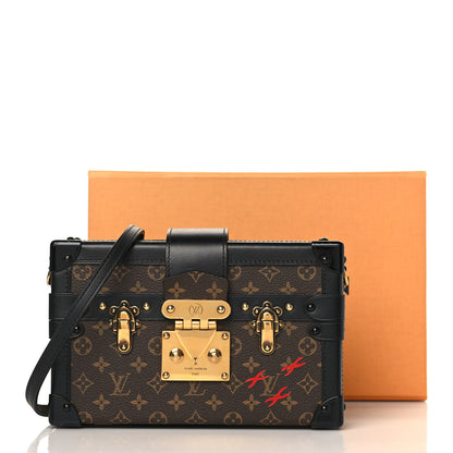Louis Vuitton Monogram Petite Malle Black 11 of 11