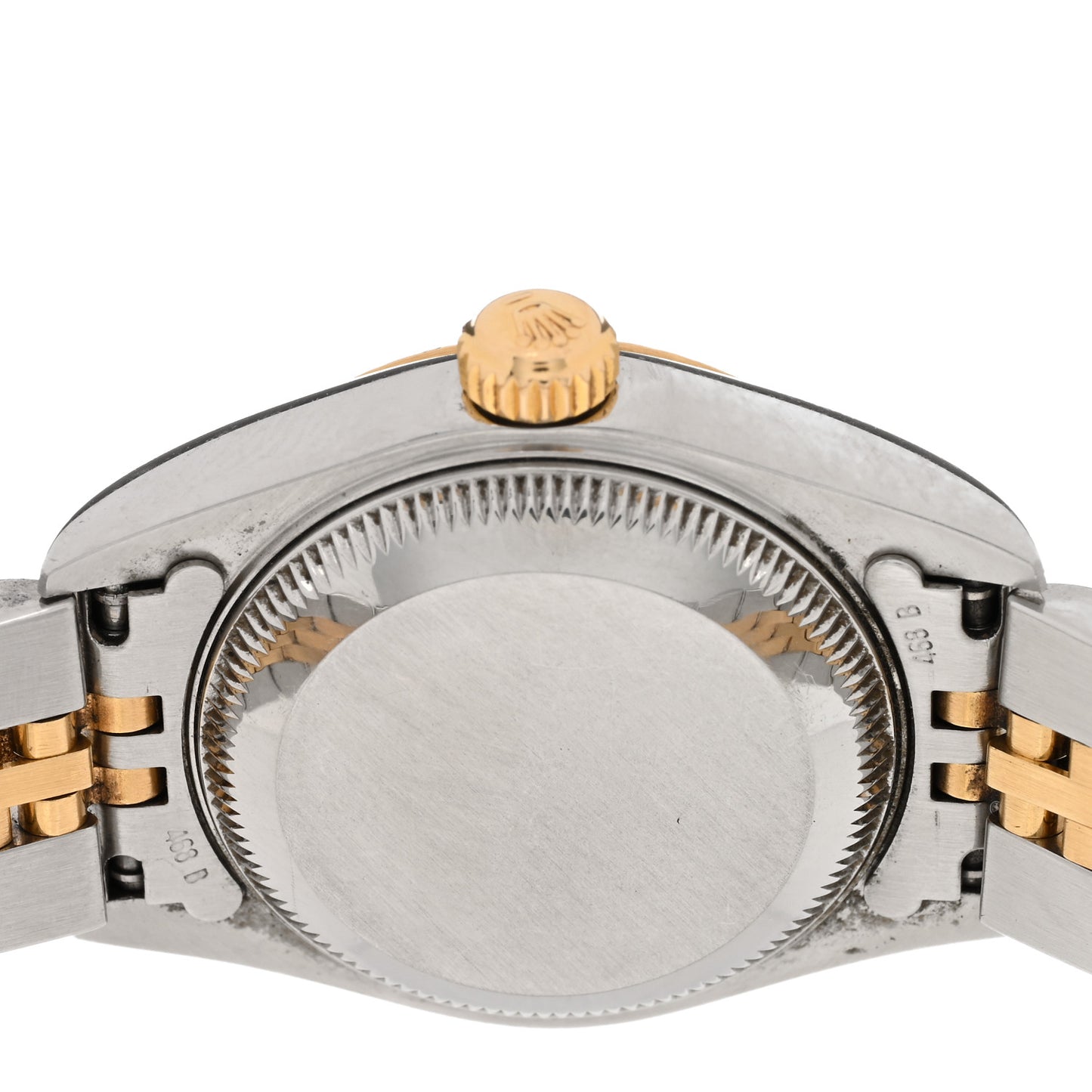 Stainless Steel 18K Yellow Gold 26mm Oyster Perpetual Datejust Watch Rhodium Roman 79173