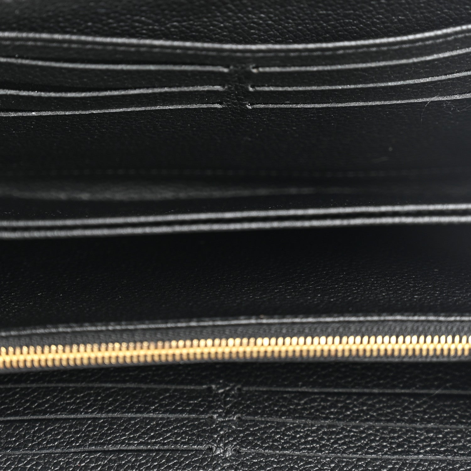 Louis Vuitton Empreinte Zippy Wallet Black 8 of 9