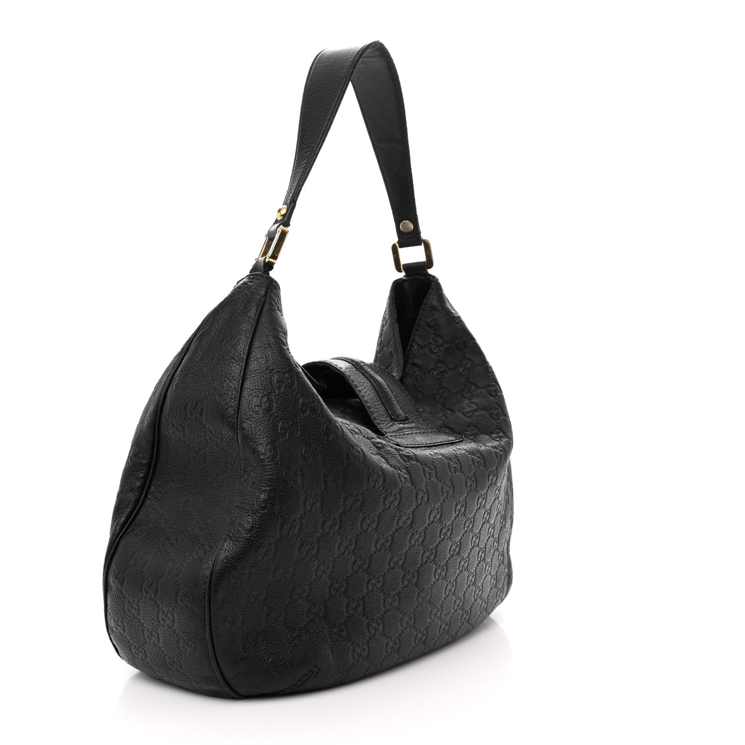 Gucci Guccissima Large New Ladies Web Hobo 3 of 13