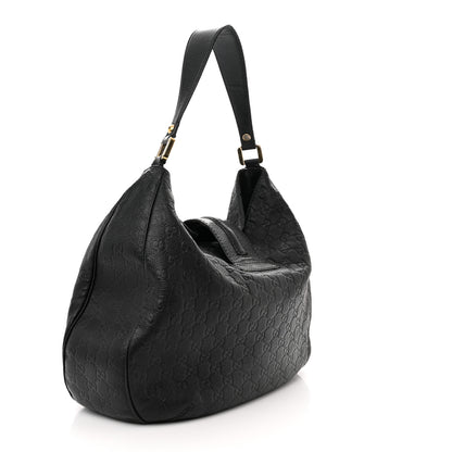 Gucci Guccissima Large New Ladies Web Hobo 3 of 13