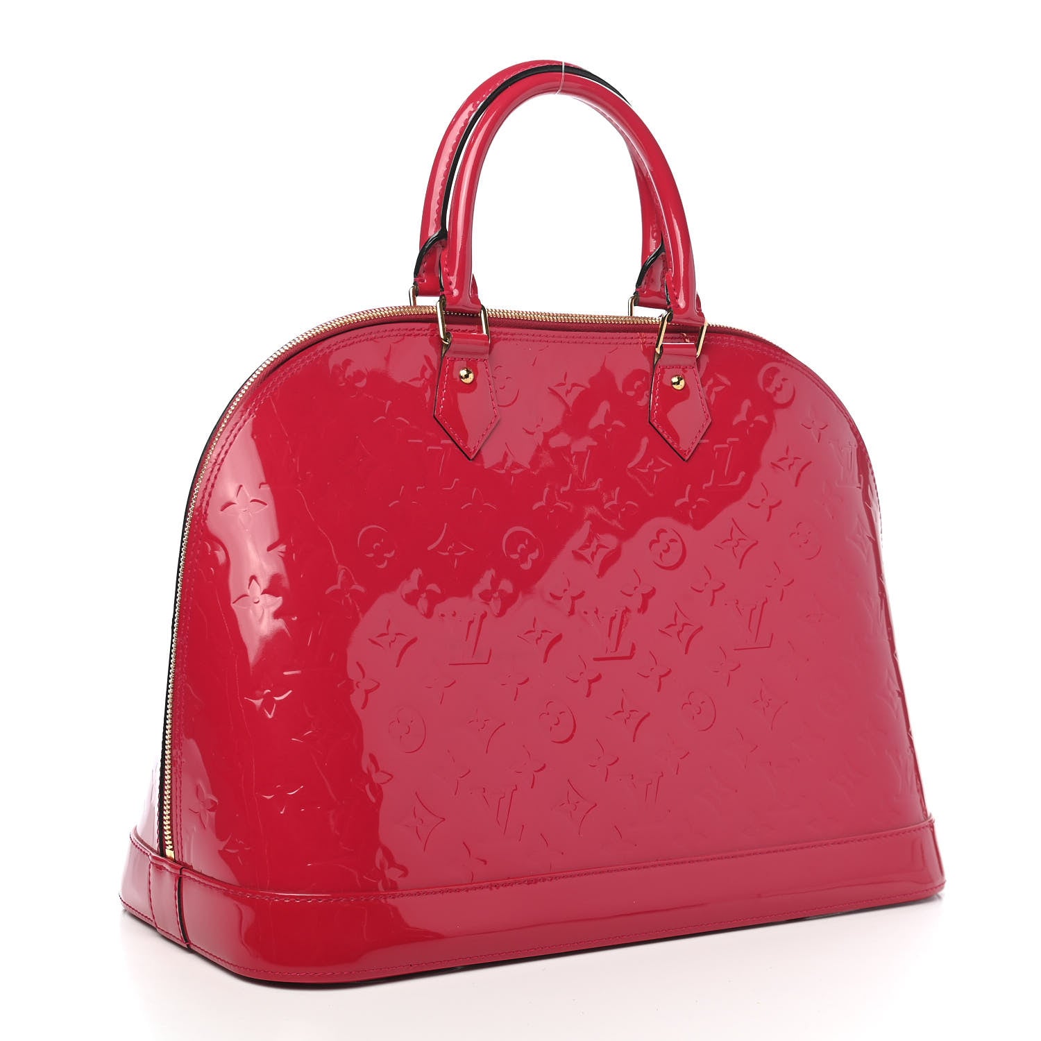 Louis Vuitton Vernis Alma GM Rose Indien 3 of 8