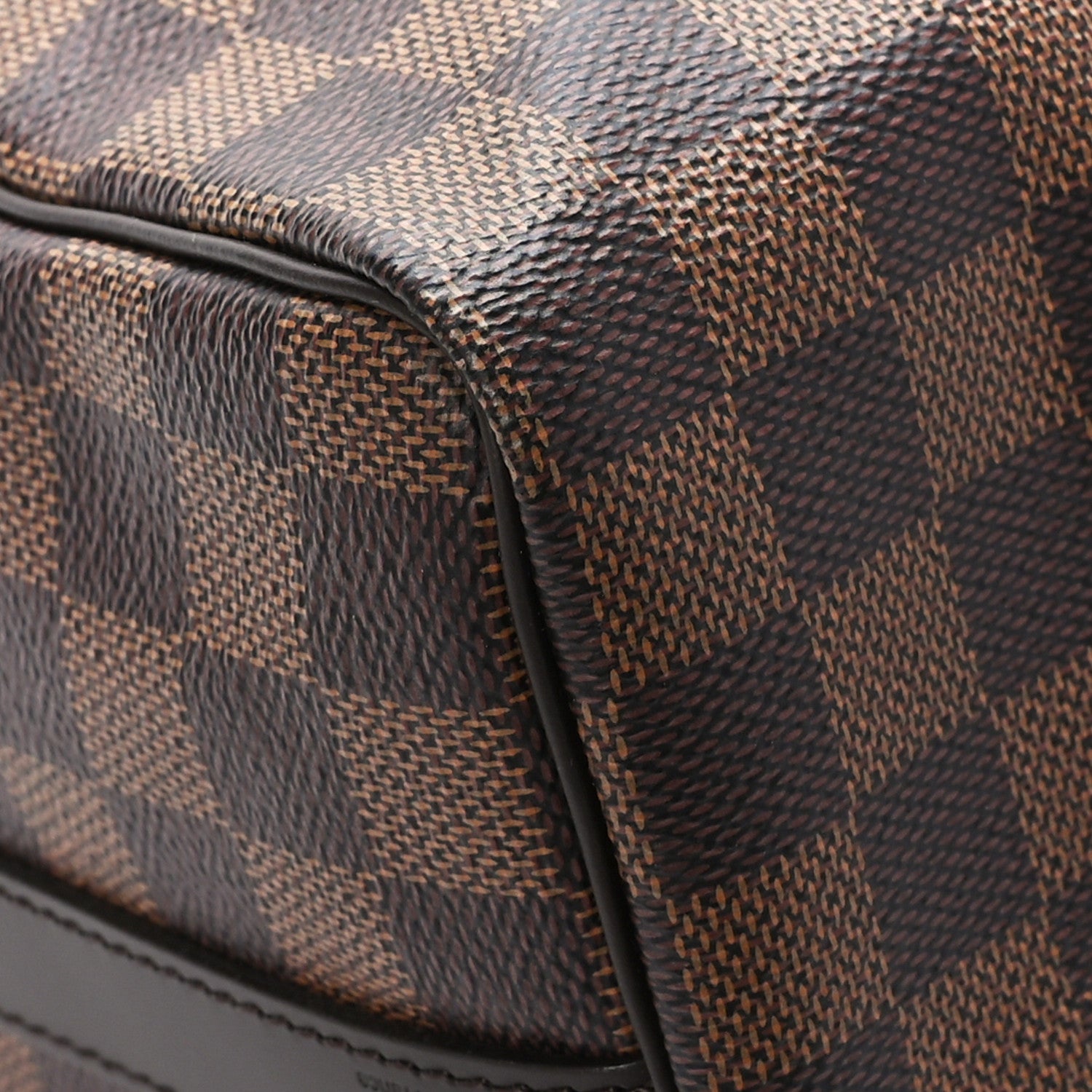Louis Vuitton Damier Ebene Braided Speedy Bandouliere 25 Pink 7 of 10