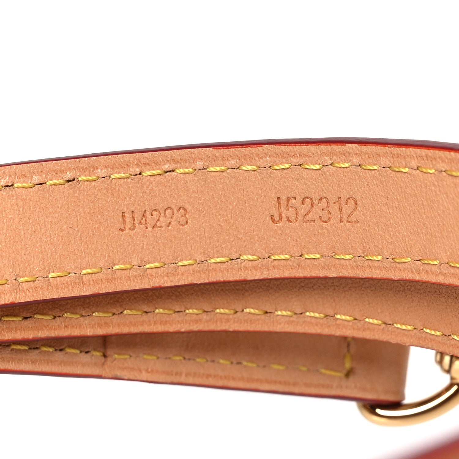 Louis Vuitton Vachetta 16mm Adjustable Shoulder Strap 3 of 5