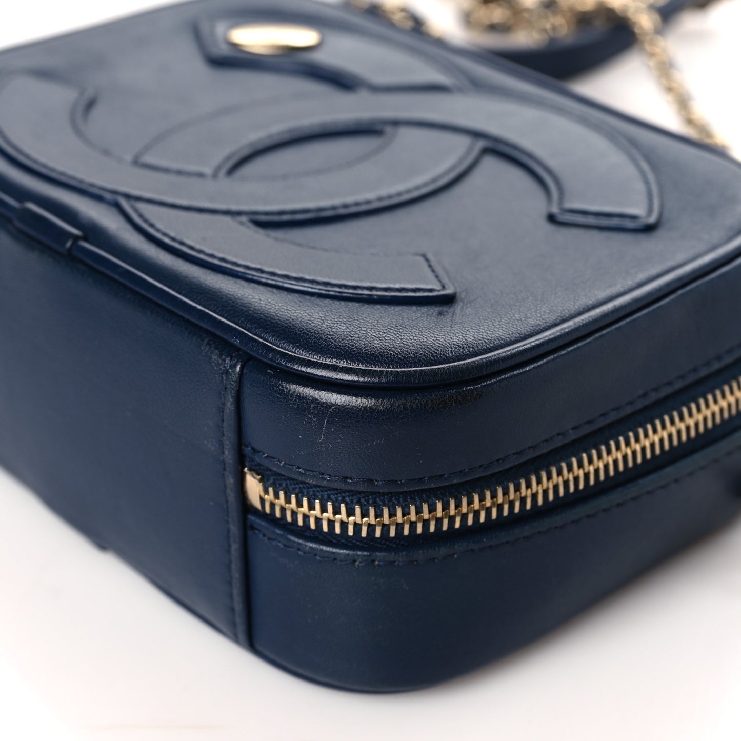 Lambskin CC Mania Camera Case Blue