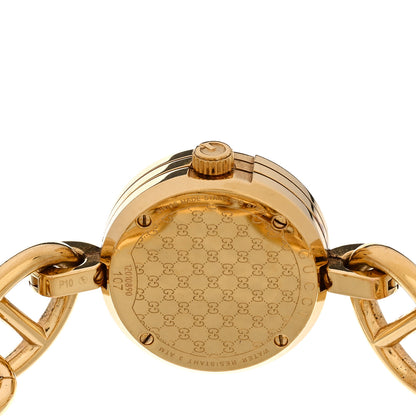 Gucci Stainless Steel 22mm G Charms Quartz Watch Gold 4 of 4