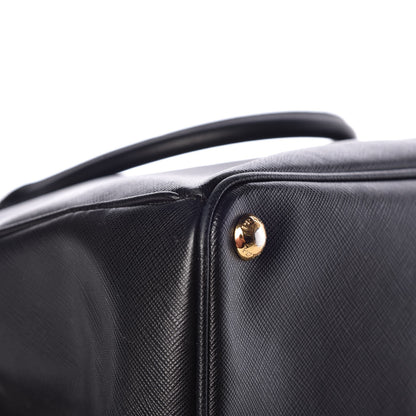 Prada Saffiano Large Galleria Double Zip Tote Black 15 of 19