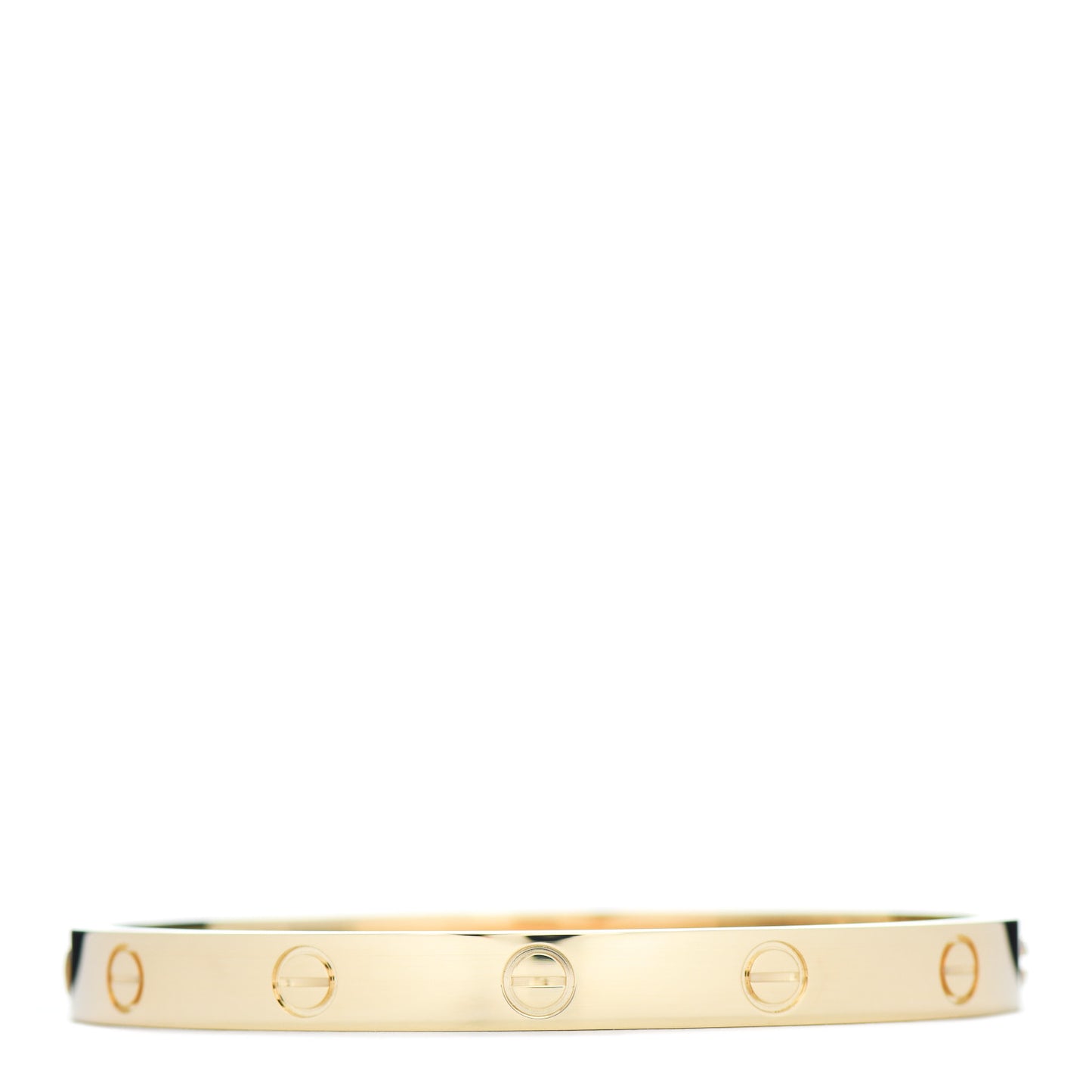 18K Yellow Gold LOVE Bracelet 17