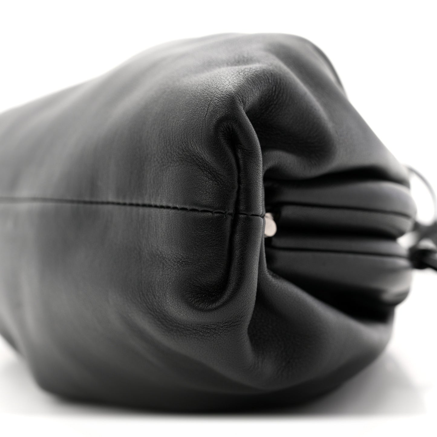 Butter Calfskin The Mini Pouch Black
