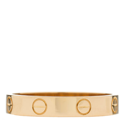 Cartier 18K Yellow Gold 3.5mm LOVE Wedding Band Ring 57 8 3 of 4