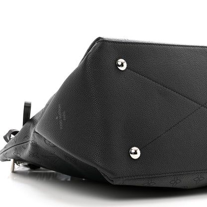 Louis Vuitton LOUIS VUITTON Mahina Beaubourg Hobo MM Black 8 of 9