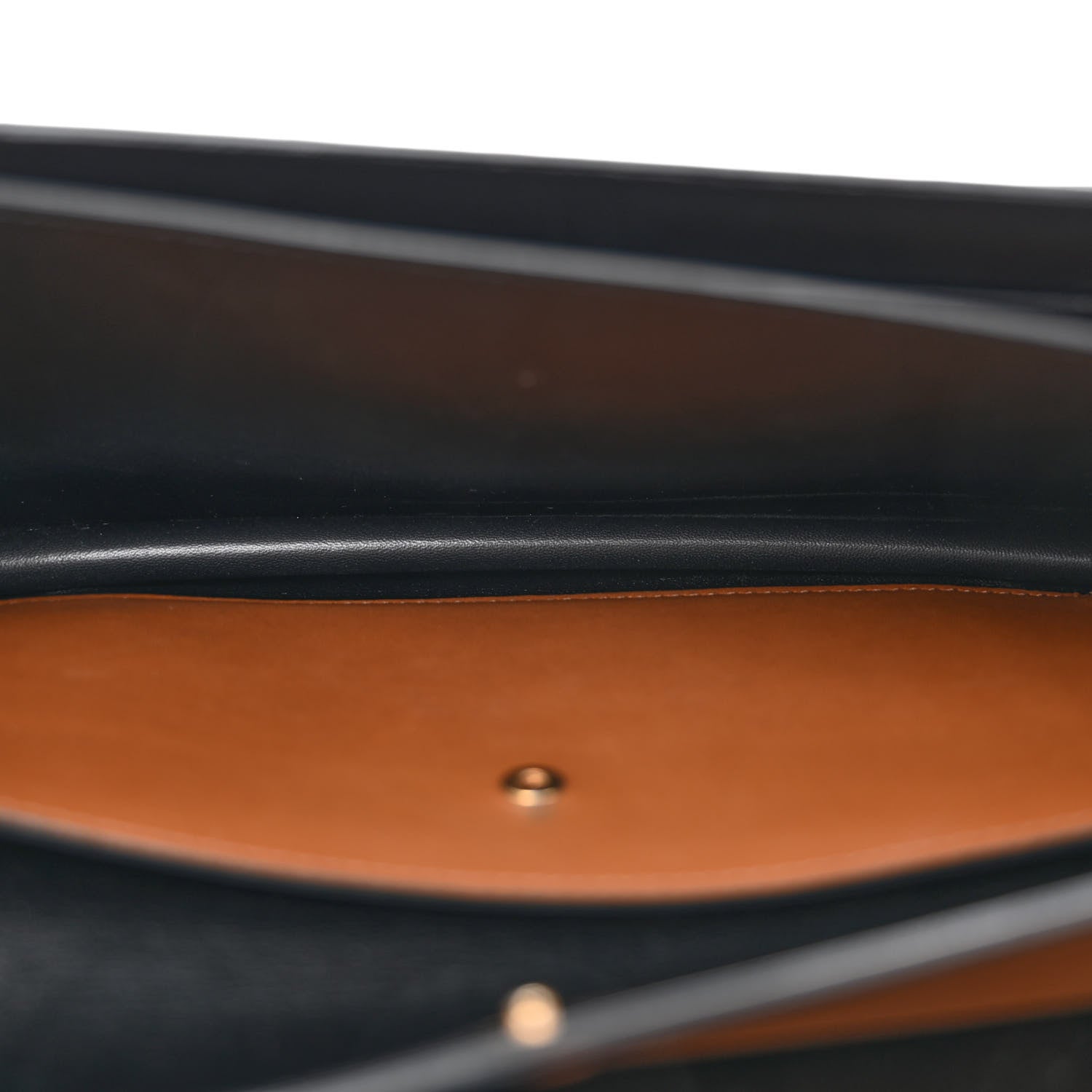 Celine Calfskin Medium Bi-Color Case Flap Camel 5 of 19