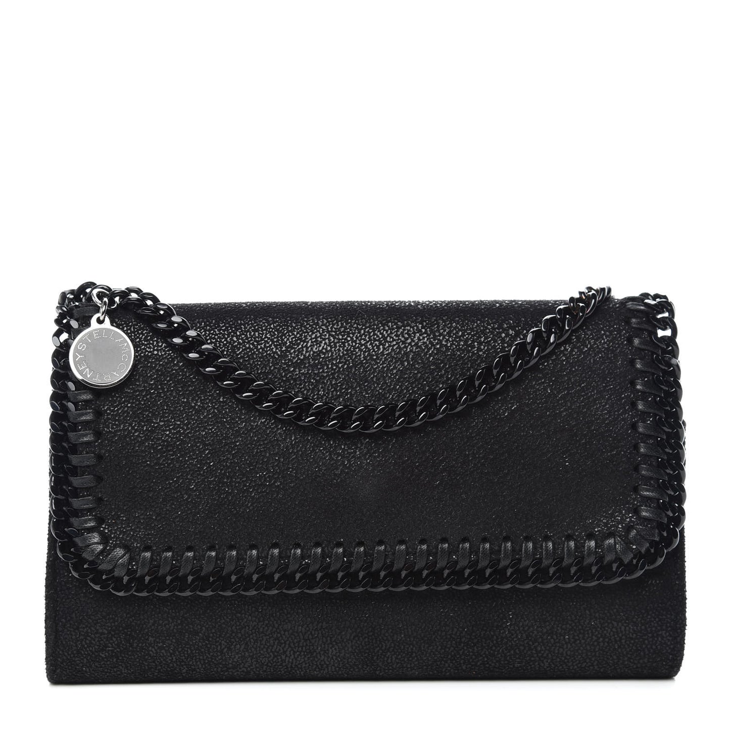 Shaggy Deer Falabella Crossbody Clutch Black
